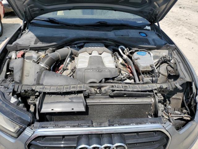 WAUHGAFC8EN078538 - 2014 AUDI A6 PRESTIGE ნაცრისფერი ფოტო 11