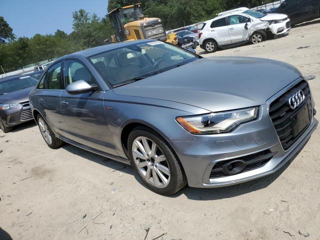 WAUHGAFC8EN078538 - 2014 AUDI A6 PRESTIGE ნაცრისფერი ფოტო 4