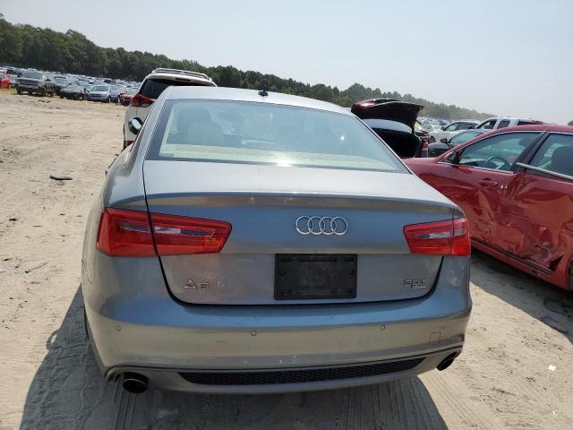 WAUHGAFC8EN078538 - 2014 AUDI A6 PRESTIGE ნაცრისფერი ფოტო 6