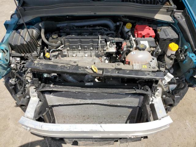 ZACNJDAB4MPN25876 - 2021 JEEP RENEGADE SPORT TURQUOISE photo 11