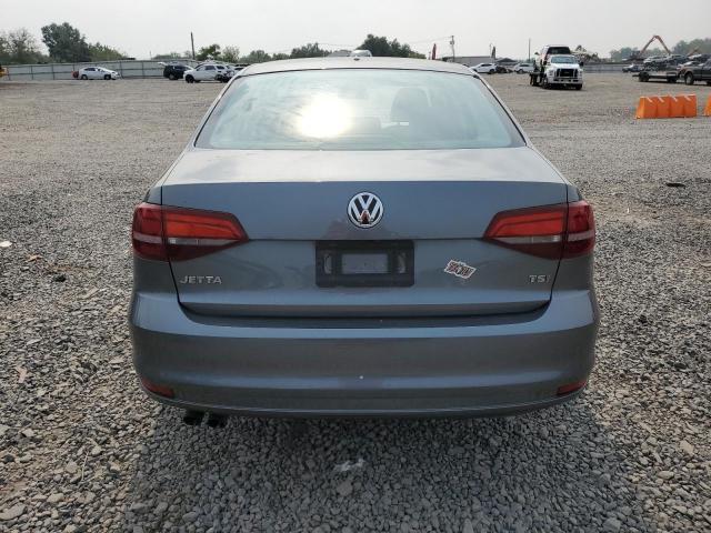 3VW2B7AJ5HM348403 - 2017 VOLKSWAGEN JETTA S GRAY photo 6