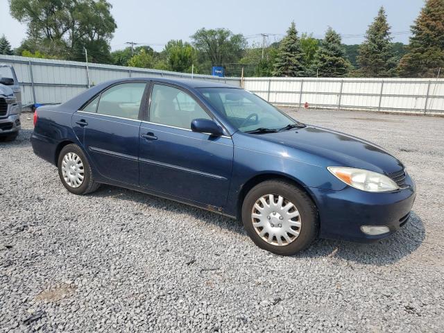 4T1BE32K33U198303 - 2003 TOYOTA CAMRY LE BLUE photo 4