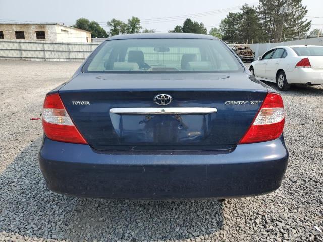 4T1BE32K33U198303 - 2003 TOYOTA CAMRY LE BLUE photo 6