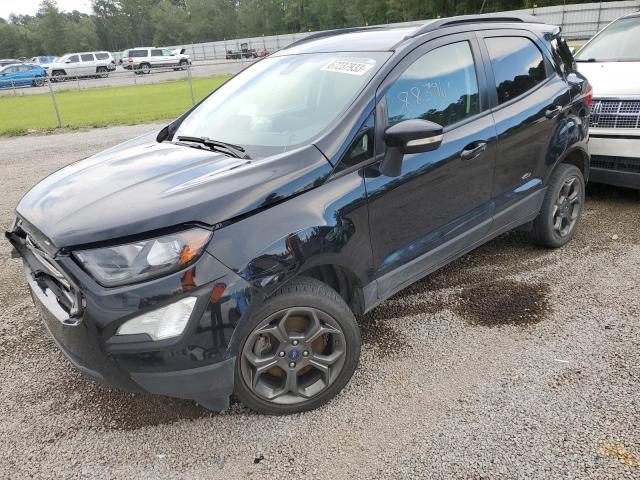 MAJ6P1CL2JC203365 - 2018 FORD ECOSPORT SES BLACK photo 1