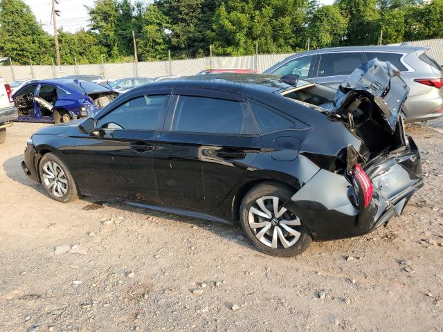 2HGFE2F28PH568617 - 2023 HONDA CIVIC LX BLACK photo 2