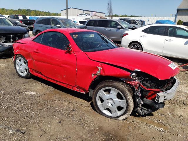 JTHFN48Y640059992 - 2004 LEXUS SC 430 RED photo 4