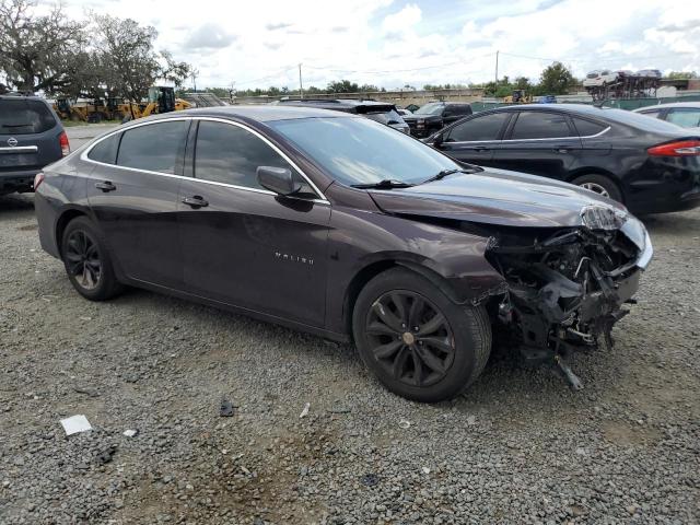 1G1ZD5ST9MF027242 - 2021 CHEVROLET MALIBU LT PURPLE photo 4