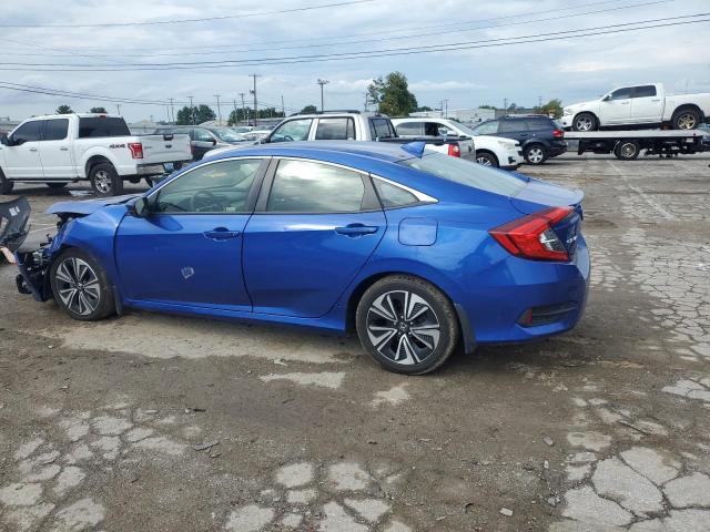 JHMFC1F77JX024668 - 2018 HONDA CIVIC EXL BLUE photo 2