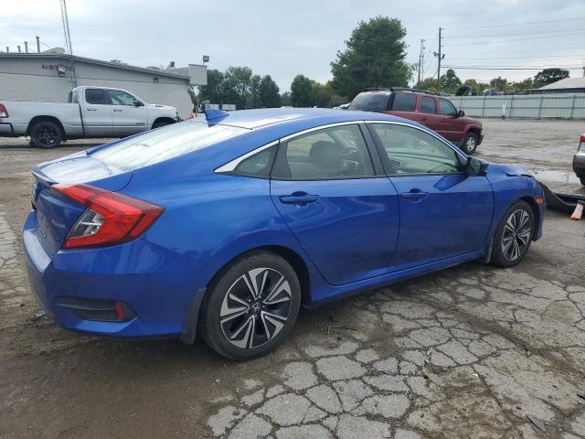 JHMFC1F77JX024668 - 2018 HONDA CIVIC EXL BLUE photo 3