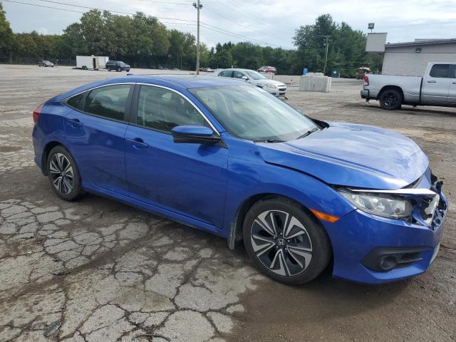 JHMFC1F77JX024668 - 2018 HONDA CIVIC EXL BLUE photo 4