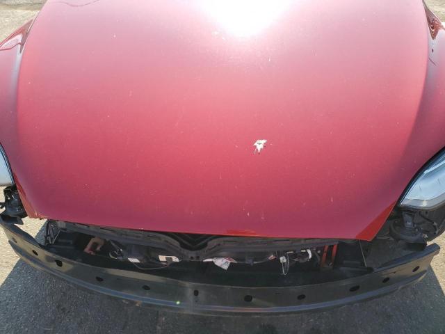 5YJXCDE27JF101403 - 2018 TESLA MODEL X RED photo 11