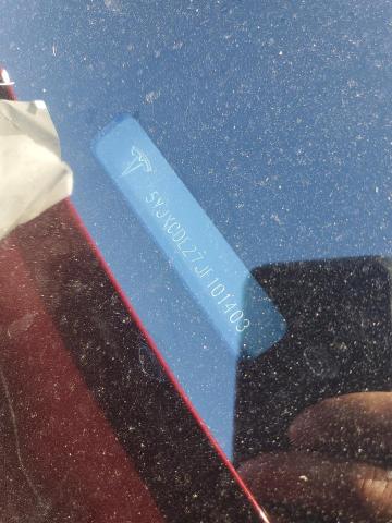 5YJXCDE27JF101403 - 2018 TESLA MODEL X RED photo 12