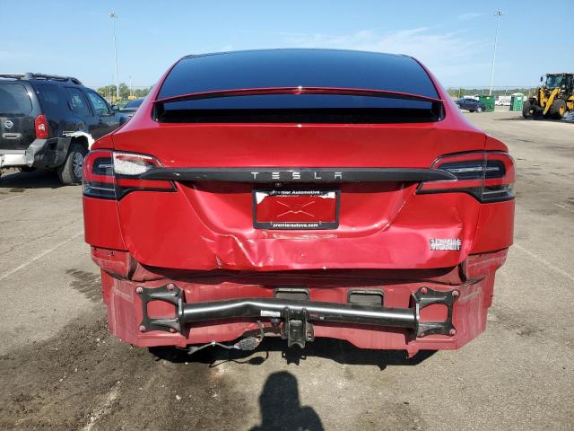 5YJXCDE27JF101403 - 2018 TESLA MODEL X RED photo 6