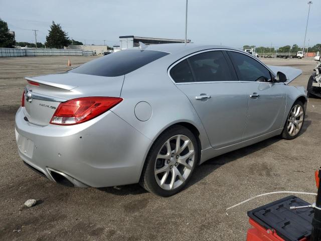 2G4GV5GV8D9202591 - 2013 BUICK REGAL GS SILVER photo 3