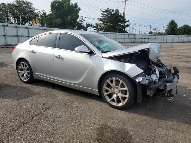 2G4GV5GV8D9202591 - 2013 BUICK REGAL GS SILVER photo 4