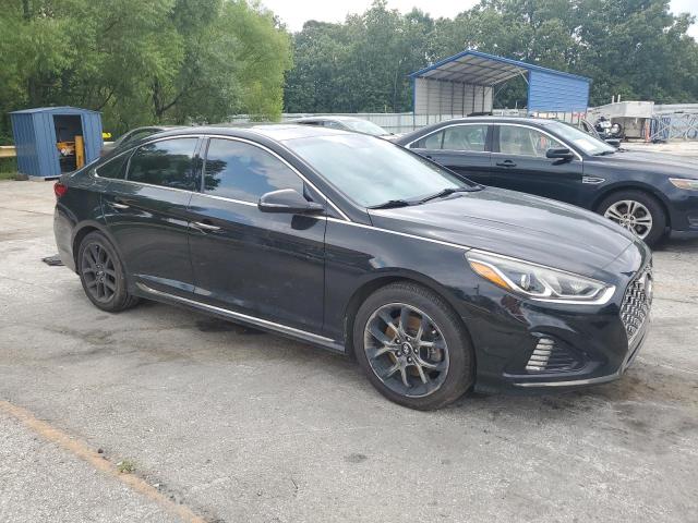 5NPE34ABXJH689618 - 2018 HYUNDAI SONATA SPORT Negro foto 4
