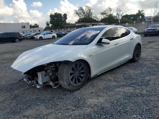 5YJSA1E29KF331220 - 2019 TESLA MODEL S Սպիտակ լուսանկար 1