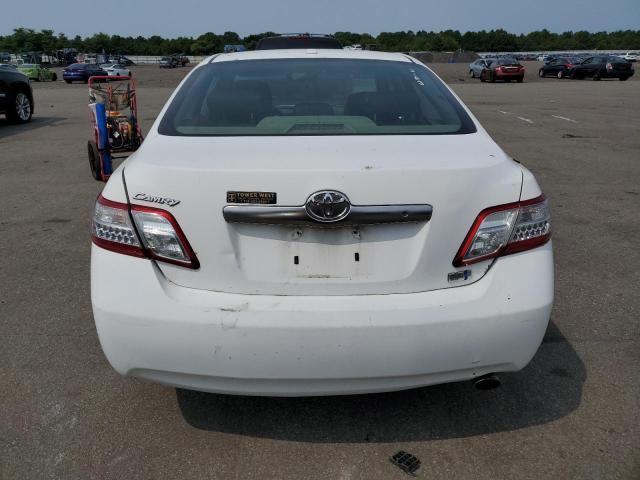 4T1BB3EK1BU127801 - 2011 TOYOTA CAMRY HYBRID WHITE photo 6