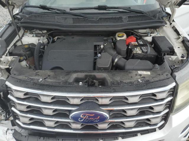 1FM5K7D82GGC82504 - 2016 FORD EXPLORER XLT Blanco foto 12