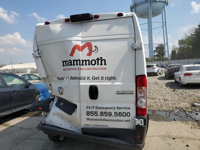 3C6LRVDG9PE511786 - 2023 RAM PROMASTER 2500 HIGH თეთრი ფოტო 6