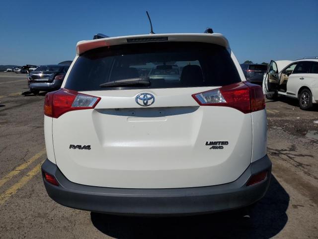 2T3DFREV1DW064672 - 2013 TOYOTA RAV4 LIMITED WHITE photo 6