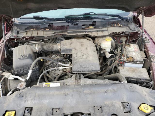 1C6RR7LGXHS594585 - 2017 RAM 1500 SLT MAROON photo 11