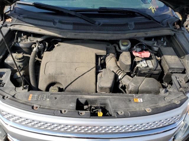 1FM5K8D83FGA91100 - 2015 FORD EXPLORER XLT BROWN photo 12