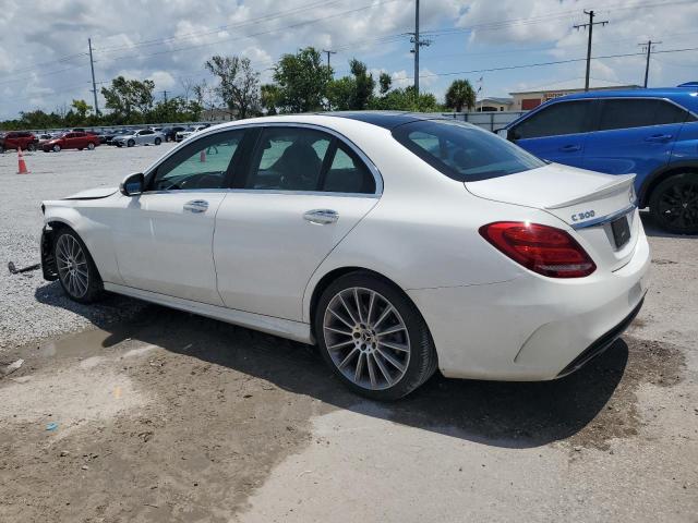 WDDWF4JB9JR414977 - 2018 MERCEDES-BENZ C 300 白色 照片 2