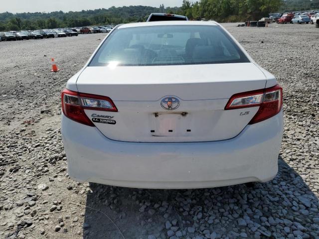 4T4BF1FK2DR302203 - 2013 TOYOTA CAMRY L WHITE photo 6