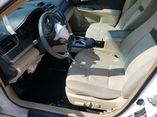 4T4BF1FK2DR302203 - 2013 TOYOTA CAMRY L WHITE photo 7