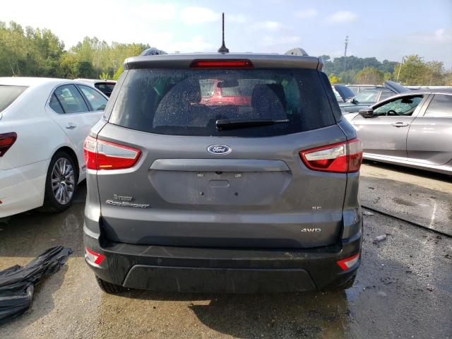 MAJ6S3GL3LC315759 - 2020 FORD ECOSPORT SE GRAY photo 6
