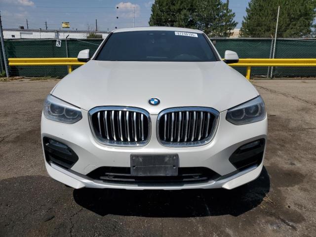 5UXUJ3C51KLG57593 - 2019 BMW X4 XDRIVE30I WHITE photo 5