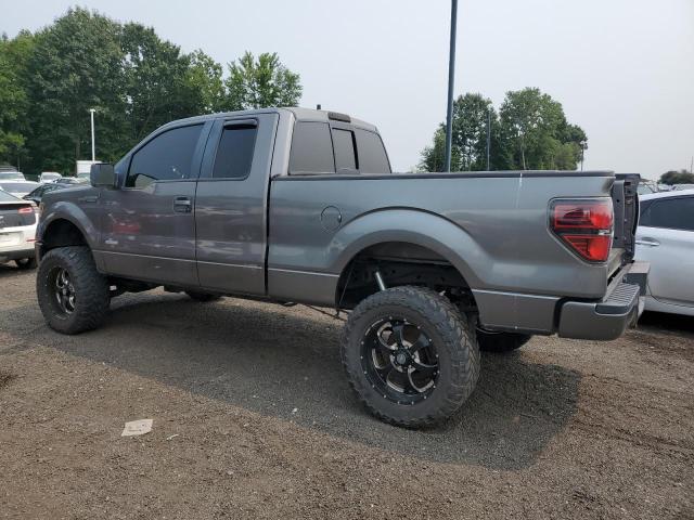 1FTFX1ET7DFD78026 - 2013 FORD F150 SUPER CAB GRAY photo 2