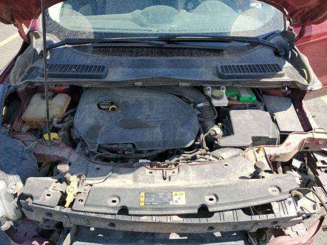 1FMCU0GX5EUD66178 - 2014 FORD ESCAPE SE RED photo 12