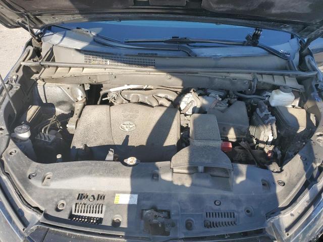 5TDJZRFH3KS629408 - 2019 TOYOTA HIGHLANDER SE შავი ფოტო 12