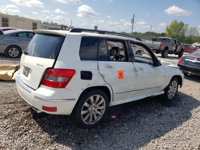 WDCGG8HBXAF325245 - 2010 MERCEDES-BENZ GLK 350 4MATIC WHITE photo 3