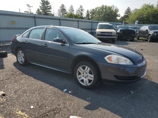 2G1WB5E38D1162868 - 2013 CHEVROLET IMPALA LT BLACK photo 4