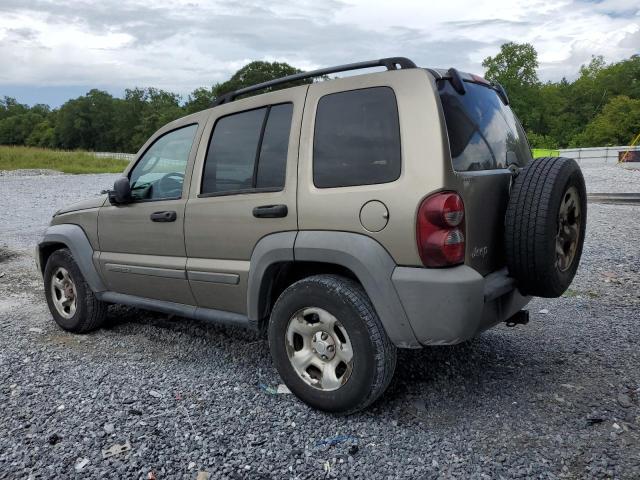 1J4GK48K37W648701 - 2007 JEEP LIBERTY SPORT BROWN photo 2