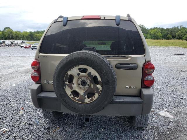 1J4GK48K37W648701 - 2007 JEEP LIBERTY SPORT BROWN photo 6