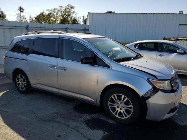 5FNRL5H62CB025105 - 2012 HONDA ODYSSEY EXL SILVER photo 4