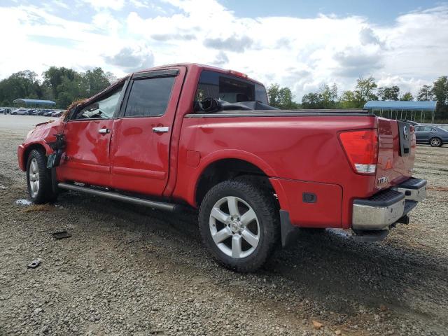 1N6AA0EC3CN313794 - 2012 NISSAN TITAN S RED photo 2