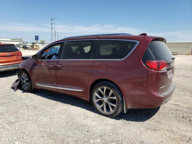 2C4RC1GG4KR549071 - 2019 CHRYSLER PACIFICA LIMITED MAROON photo 2