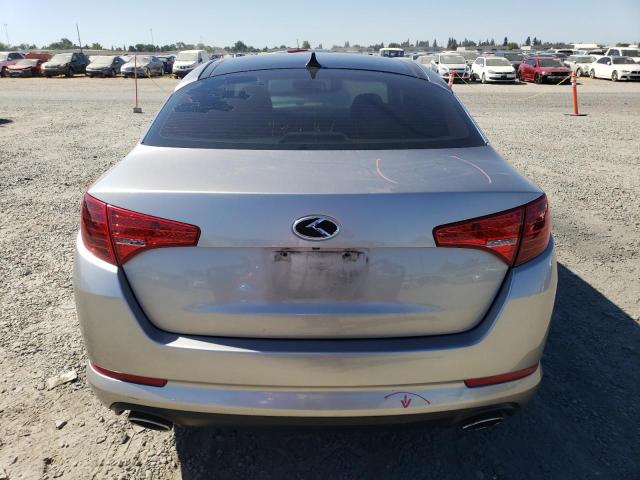 5XXGN4A79CG083725 - 2012 KIA OPTIMA EX SILVER photo 6