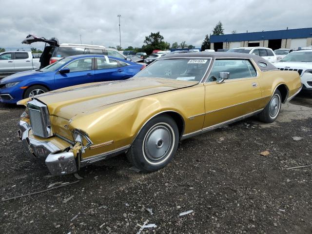 3Y89A899971 - 1973 LINCOLN MARK IV GOLD photo 1