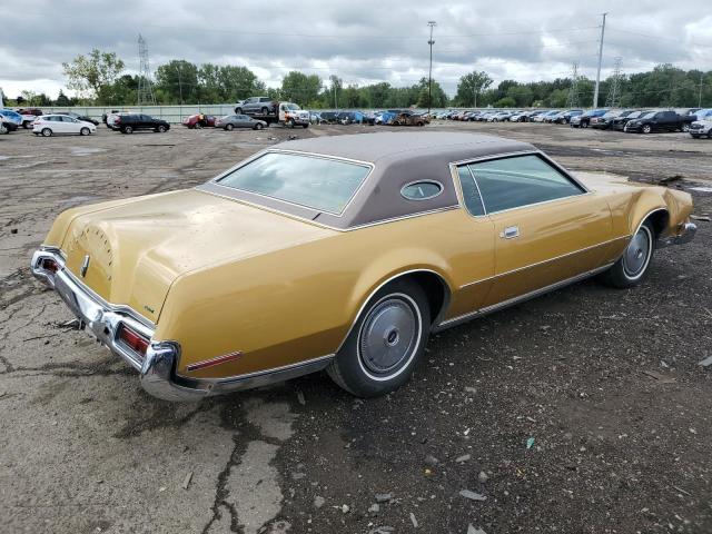3Y89A899971 - 1973 LINCOLN MARK IV GOLD photo 3