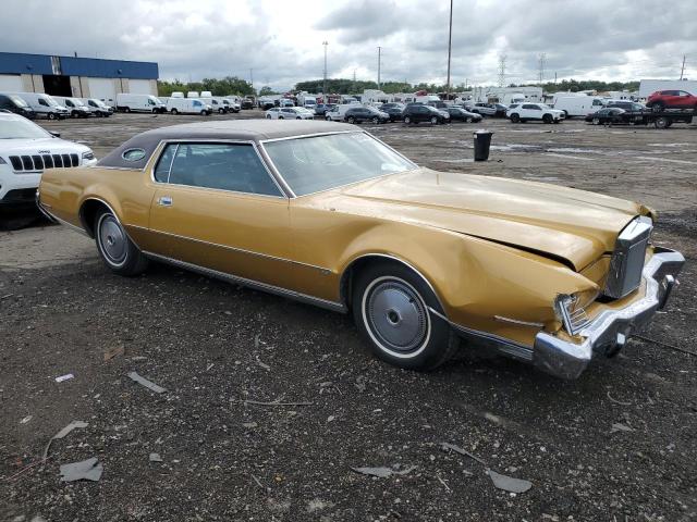 3Y89A899971 - 1973 LINCOLN MARK IV GOLD photo 4