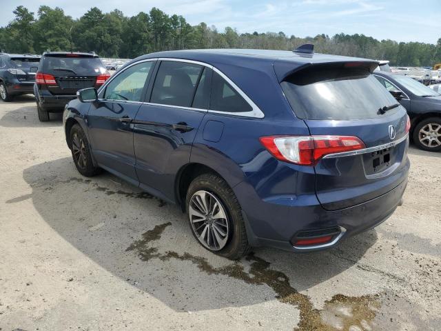 5J8TB4H73GL016929 - 2016 ACURA RDX ADVANCE BLUE photo 2