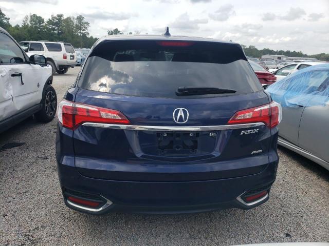 5J8TB4H73GL016929 - 2016 ACURA RDX ADVANCE BLUE photo 6