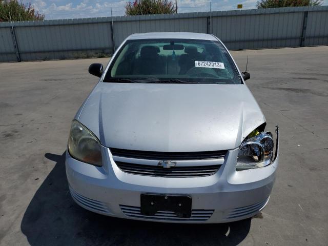 1G1AK15F477369407 - 2007 CHEVROLET COBALT LS SILVER photo 5