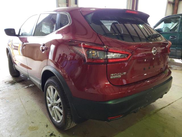 JN1BJ1AV7MW318466 - 2021 NISSAN ROGUE SPOR S RED photo 3